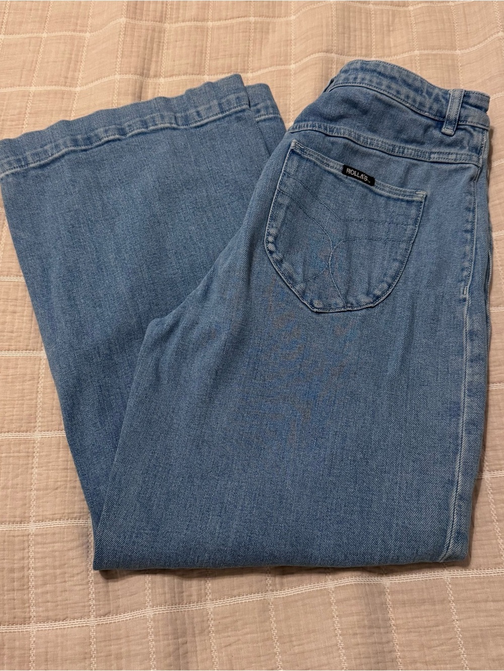 ROLLA'S High Rise Light Blue Denim Jeans